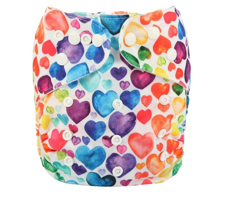 Modrn Printed Baby Pocket Cloth Diaper Nappy Reusable Adjustable Washable Nappies For Baby Boys and Baby Girls In Elegant Style - BIG FRENCHIES
