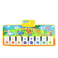 Trend New Baby Musical Mat Music Carpet Funny Animal Voice Singing Playing Music Piano Early Educational Learning Toys for Kids - BIG FRENCHIES