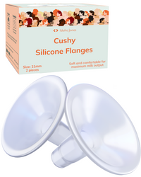 Silicone Breast Pump Flanges - Cushy