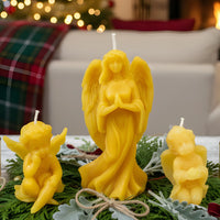 Angel Beeswax Candle Set - BIG FRENCHIES