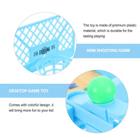 MEACAOFG Mini Desktop Basketball Game Stand Double Finger Slingshot Shooting Machine Children's Parent-Child Interactive Educational Toys