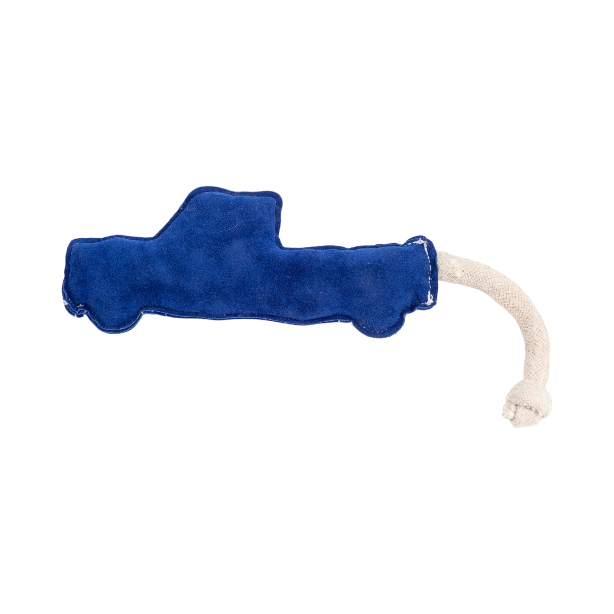 Country Living Faux Leather Blue Pickup Truck Dog Chew Toy, Durable, Safe and Non-Toxic - BIG FRENCHIES