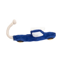 Country Living Faux Leather Blue Pickup Truck Dog Chew Toy, Durable, Safe and Non-Toxic - BIG FRENCHIES