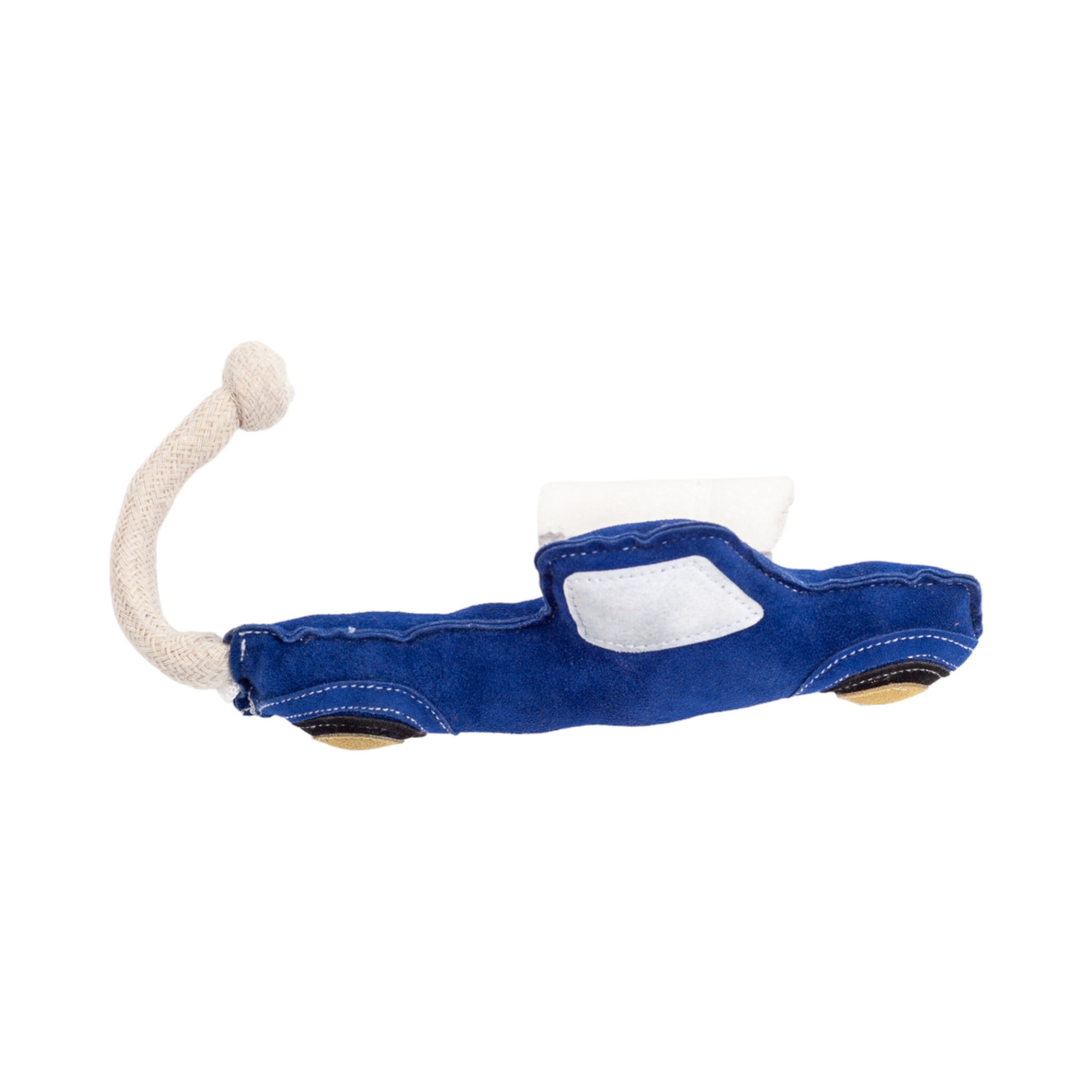 Country Living Faux Leather Blue Pickup Truck Dog Chew Toy, Durable, Safe and Non-Toxic - BIG FRENCHIES