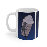 ROADSIDE MUGS - Miss Lisa's Ice Cream Ceramic Mug 11oz - BIG FRENCHIES