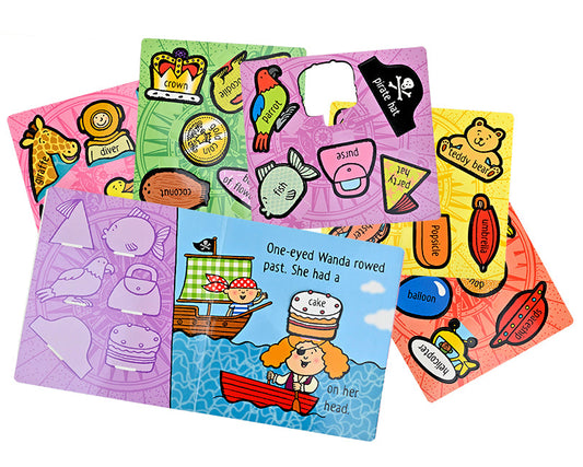 AHOY, PIRATE PETE Change-a-Story Book