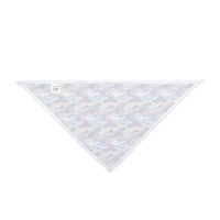 Endless Watercolor Mountain Waves - Pet Bandana Pet Zen
