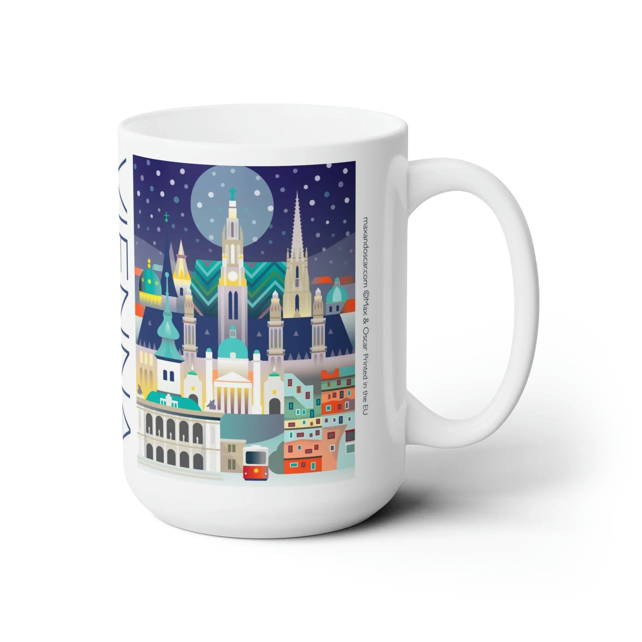 Vienna Ceramic Mug 11oz or 15oz - BIG FRENCHIES