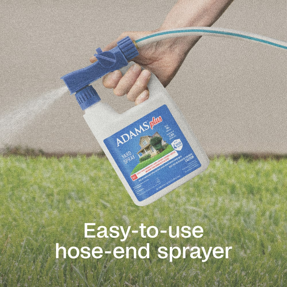 Adams Plus Yard Spray Flea Tick & Mosquito Control Hose Connector 32 oz.