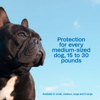 Adams Plus Flea & Tick Spot On 3 Doses 30 Day Control for Large Dogs 31-60lbs