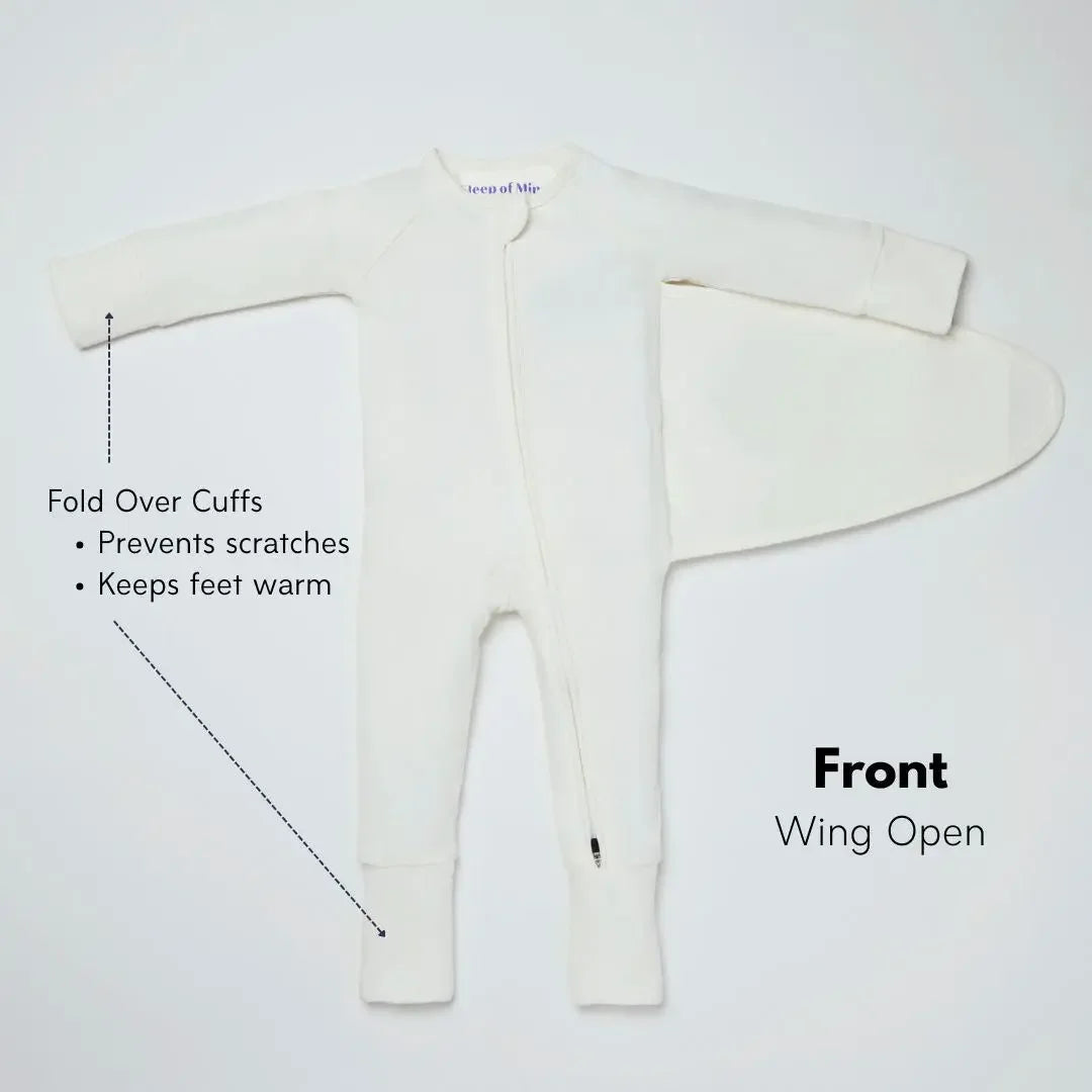 Breathing Reassurance Convertible Baby PJ's - BIG FRENCHIES