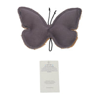 Country Living Canvas & Jute Butterfly-Shaped Dog Chew Toy – Durable, Safe and Non-Toxic - BIG FRENCHIES
