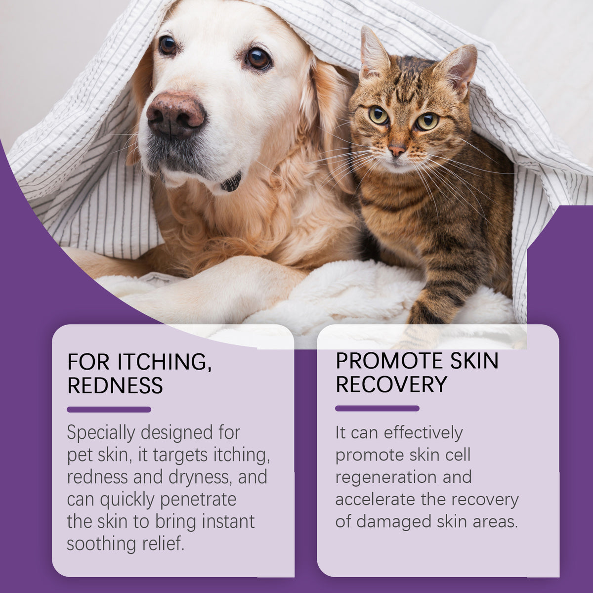 Pet Skin Soothing Cream, Skin Repair For Dogs & Cats, Soothe Itching Redness Dry Skin, Safe Gentle Skin Care For Pets 20