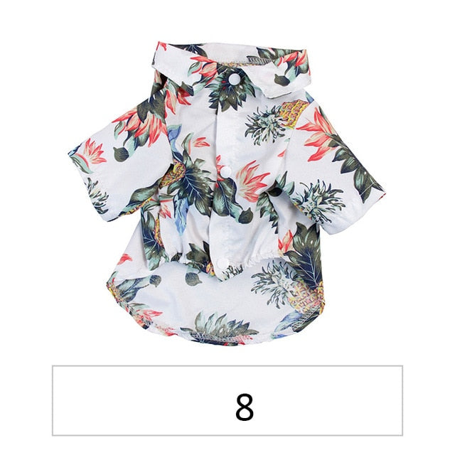 Hawaiian Pet Shirts - BIG FRENCHIES