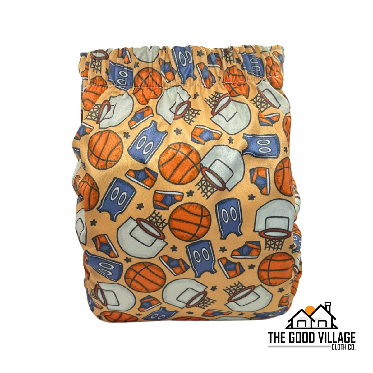 One Size Pocket Diaper - Slam Dunk - BIG FRENCHIES
