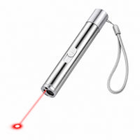 3-in-1 Pet Laser Pointer For Cats & Dogs,Cat Laser Pointer, USB Rechargeable Pet Toy With Red Laser, UV Light & LED Flas