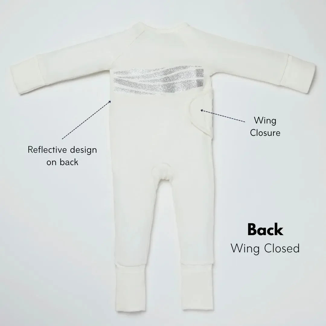 Breathing Reassurance Convertible Baby PJ's - BIG FRENCHIES