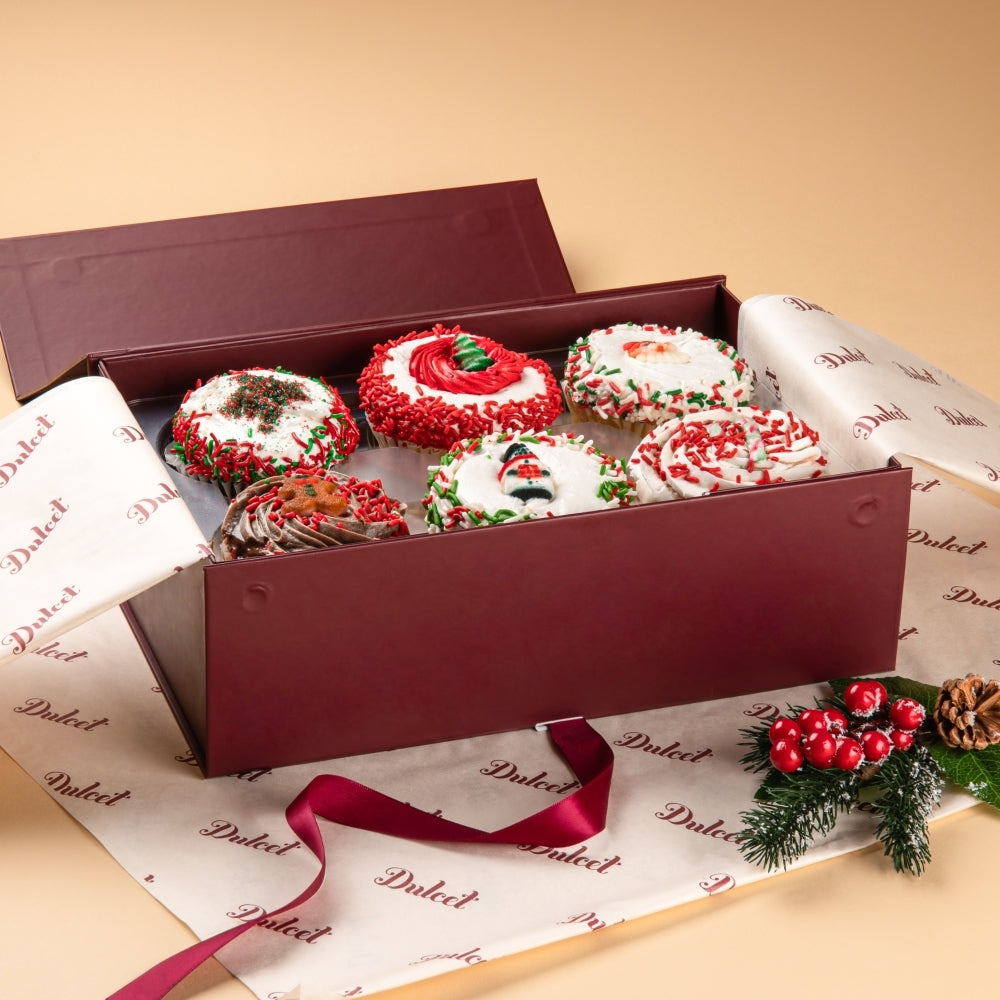 Festive Holiday Cupcakes Assortment - BIG FRENCHIES