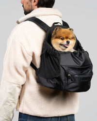 Premium All-Black Pet Backpack - BIG FRENCHIES