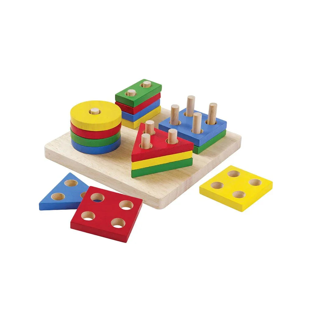 Geometric Sorting Board - BIG FRENCHIES