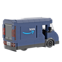 Amazing Delivery Van - Truck - Custom Printed Set - Made Using LEGO® Parts