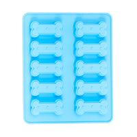 Country Living Bone-Shaped Silicone Baking Tray (10-Cavity Mold) – for Homemade Dog Treats, Candy, Cookies, Chocolate, and Ice Cubes - BIG FRENCHIES