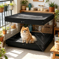Dog House with Space-Saving for Outdoor