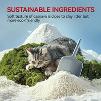 Cat Litter - Natural Cassava Grain Cat Litter, 4.5kg - BIG FRENCHIES