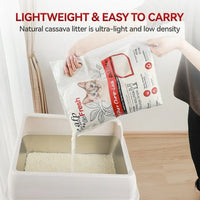 Cat Litter - Natural Cassava Grain Cat Litter, 4.5kg - BIG FRENCHIES