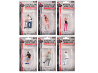 "Figure24 Series 2" 6 piece Figure Set for 1/24 Scale Models by American Diorama
