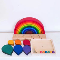 NEW Large Marble Tree in Primary Rainbow Colors - BIG FRENCHIES