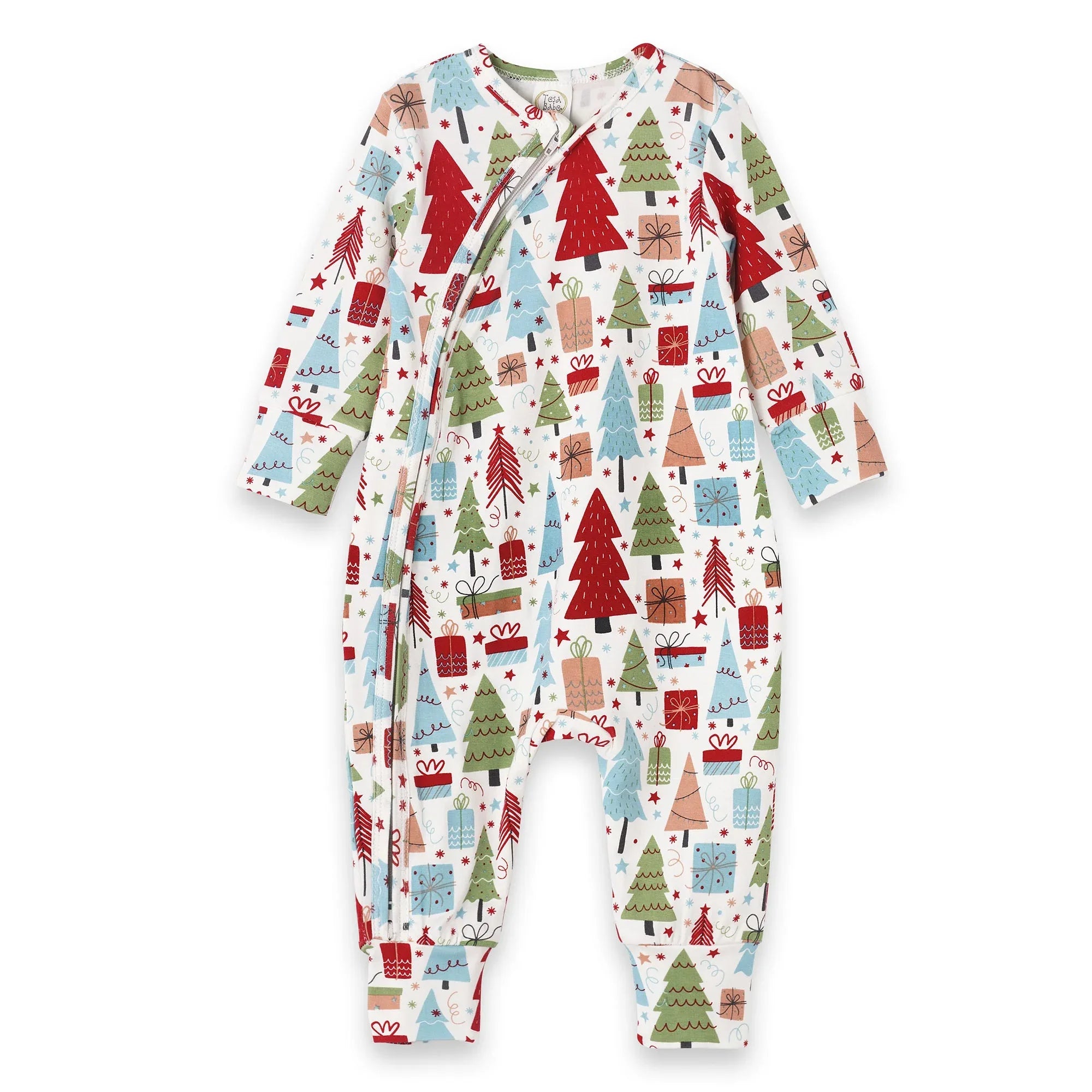 Christmas Merry Baby Bamboo Zipper Romper - Family Matching - BIG FRENCHIES