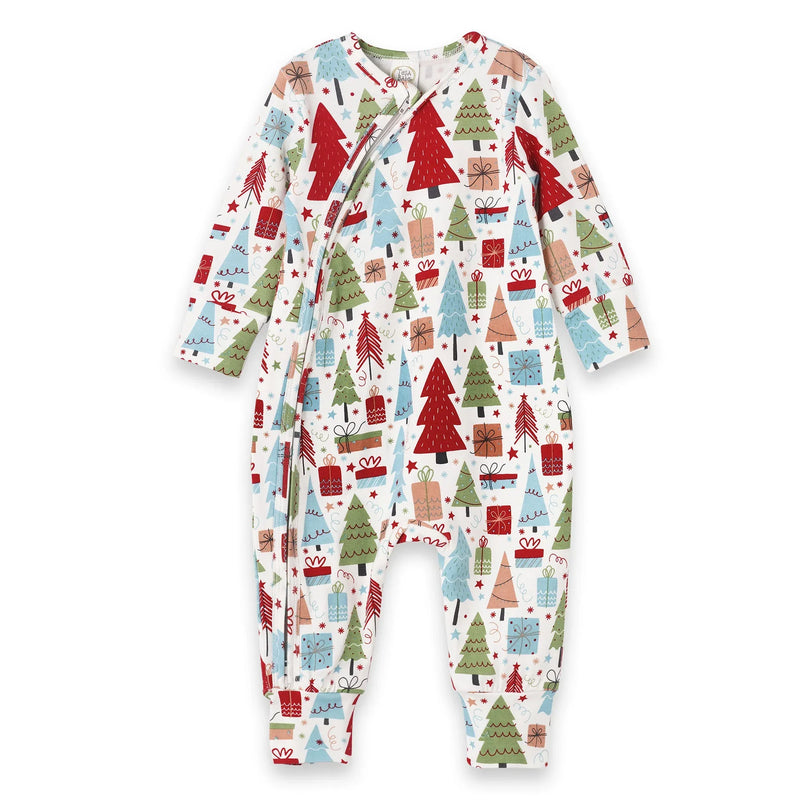 Christmas Merry Baby Bamboo Zipper Romper - Family Matching - BIG FRENCHIES