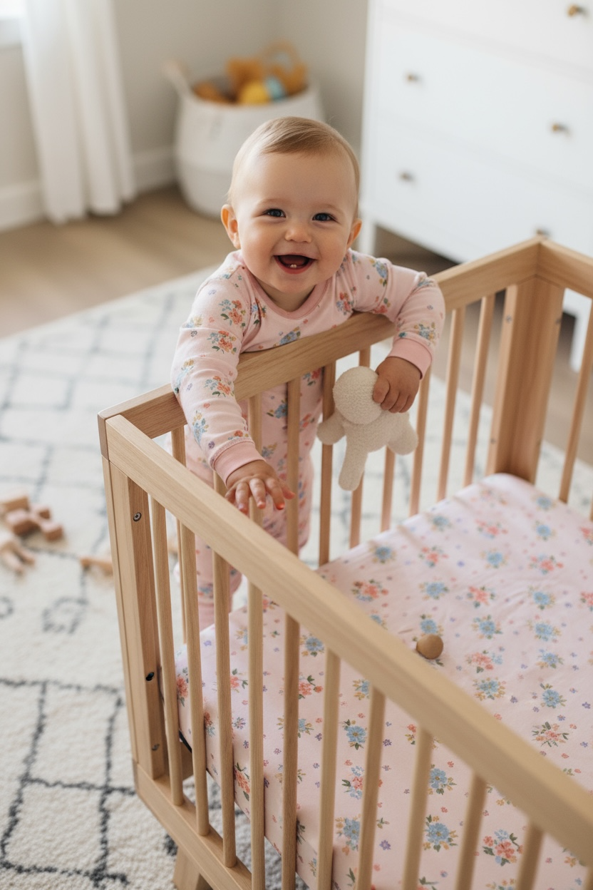 Blush Bloom (Crib Sheet) - BIG FRENCHIES