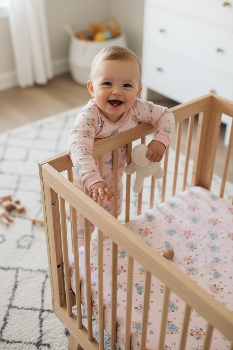 Blush Bloom (Crib Sheet) - BIG FRENCHIES