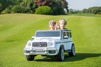 24V 4x4 Mercedes Benz G63 AMG 2 Seater G Wagon Ride on Car - BIG FRENCHIES