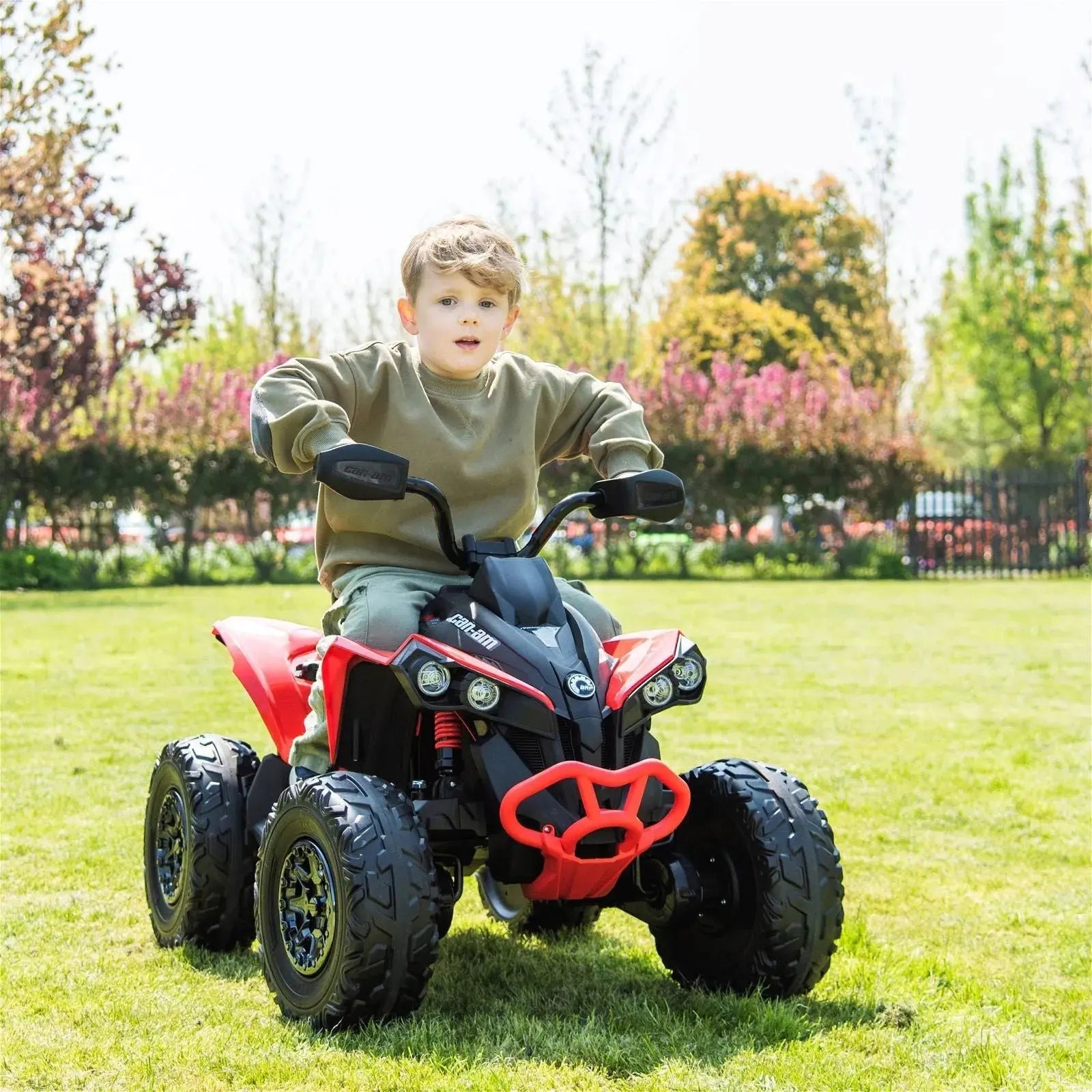 24V Can-Am Renegade 1-Seater Kids ATV - BIG FRENCHIES