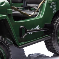 24V Freddo Military Willy Truck 3 Seater Electric Ride on - BIG FRENCHIES