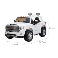 24V GMC Denali 2 Seater Battery Operated Ride on Car with Parental Remote Control - BIG FRENCHIES