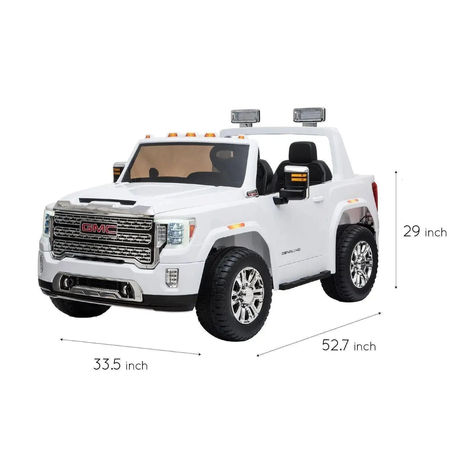 24V GMC Denali 2 Seater Battery Operated Ride on Car with Parental Remote Control - BIG FRENCHIES