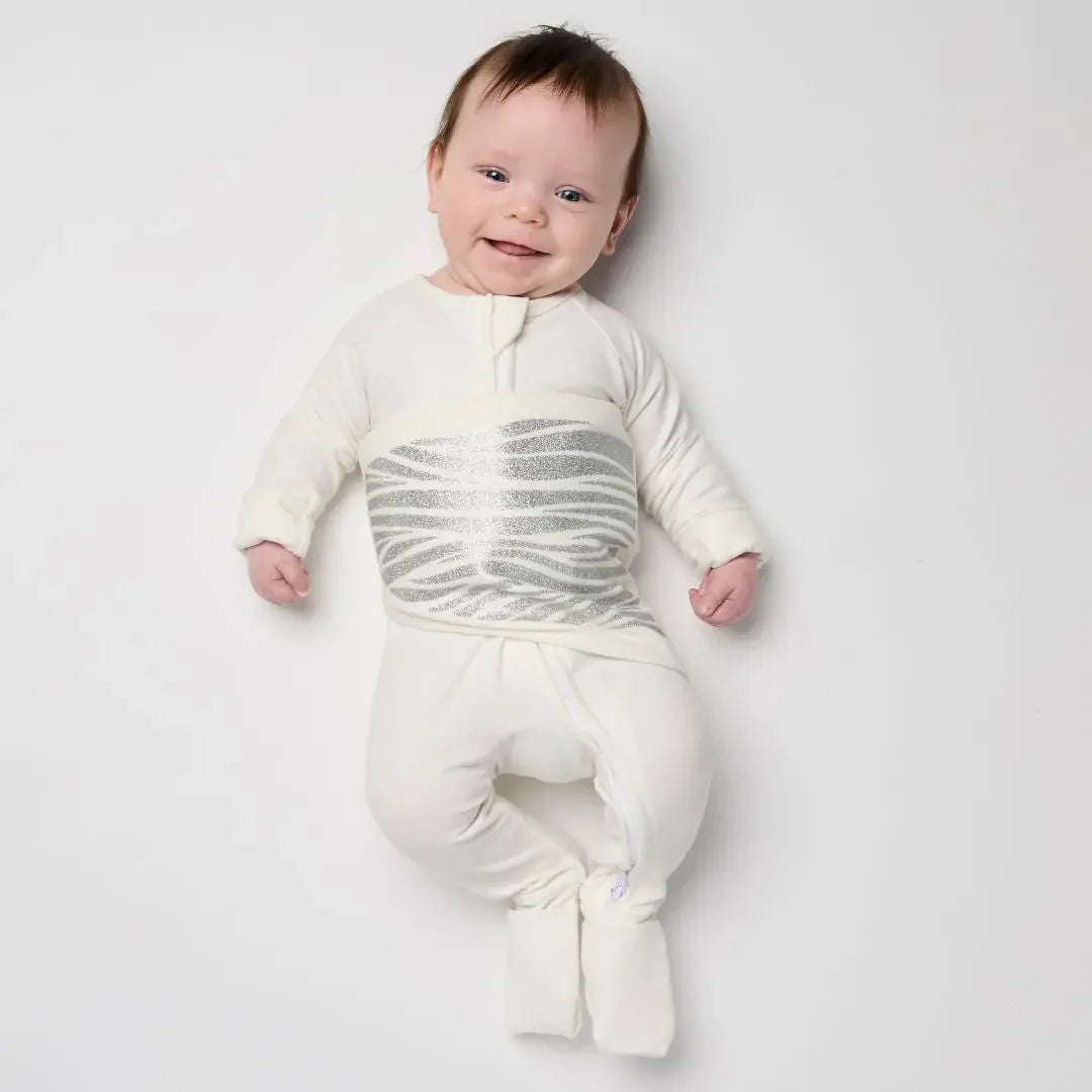 Breathing Reassurance Convertible Baby PJ's - BIG FRENCHIES
