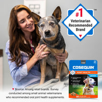 Nutramax Cosequin Senior Joint Health Soft Chews for Dogs 60ct Max Strength