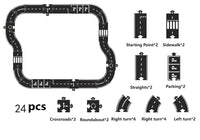 Flexible Rubber Roads Play Set – Open-Ended City & Car Track Play - BIG FRENCHIES