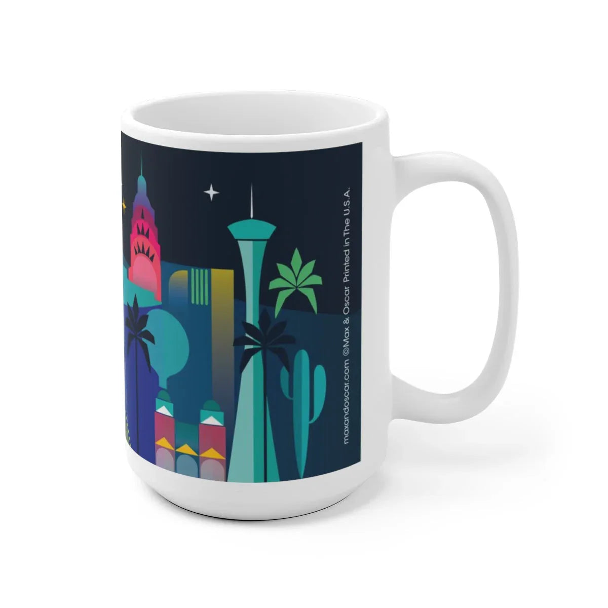 LAS VEGAS 11 OZ OR 15 OZ CERAMIC MUG - BIG FRENCHIES