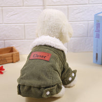 Pet Bichon Pomeranian Small Puppy Warm Thickened Winter Clothes