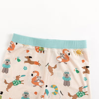 Pups in the Sun (Short PJ Set) - BIG FRENCHIES