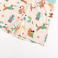 Pups in the Sun (Short PJ Set) - BIG FRENCHIES