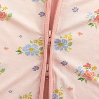 Blush Bloom (Convertible Zip Footies) - BIG FRENCHIES
