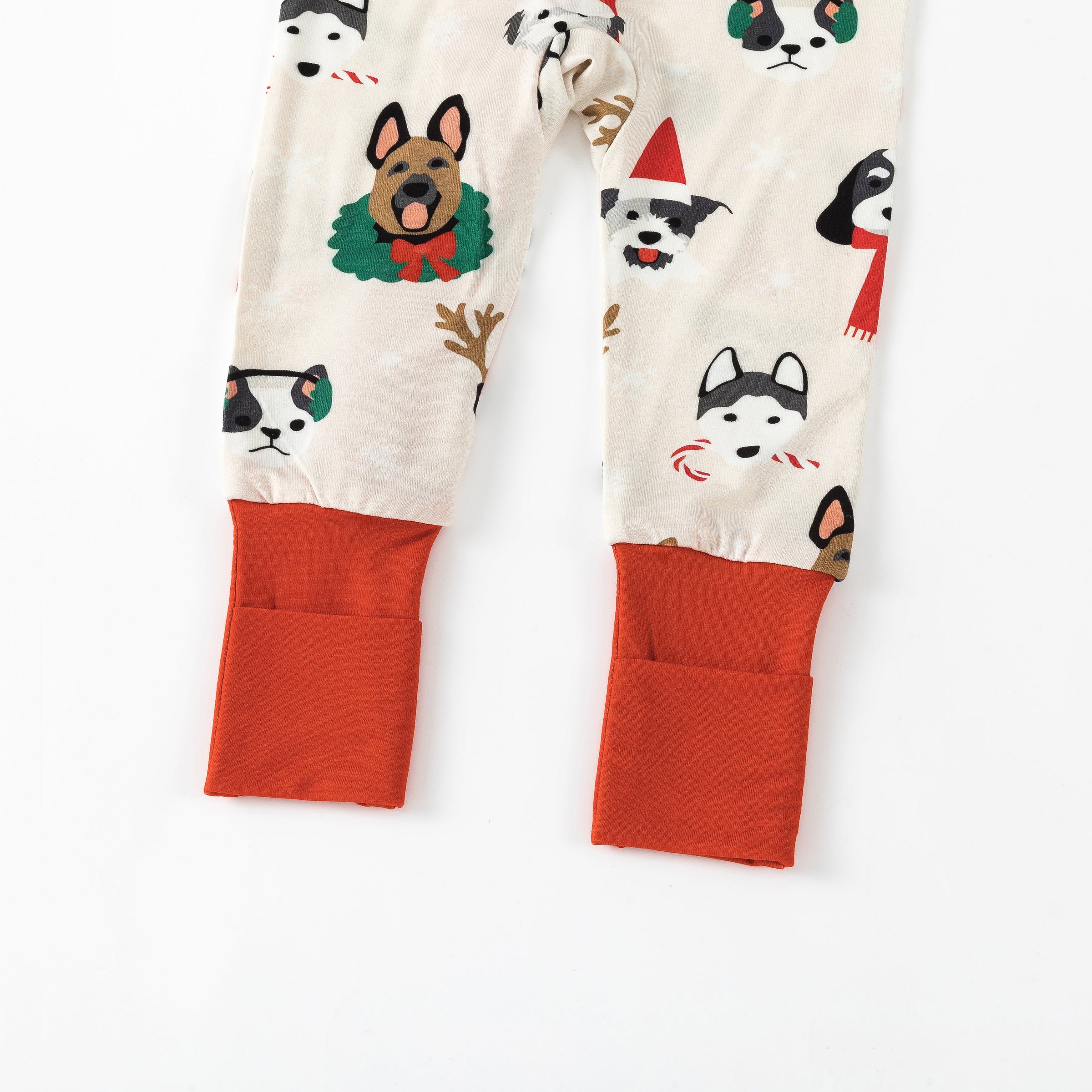 Bark The Halls (Convertible Zip Footies) - BIG FRENCHIES