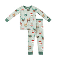 Purr The Halls (Men's Long Sleeve PJ) - BIG FRENCHIES